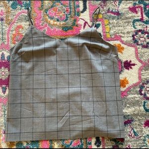 Banana Republic Windowpane Tank Top